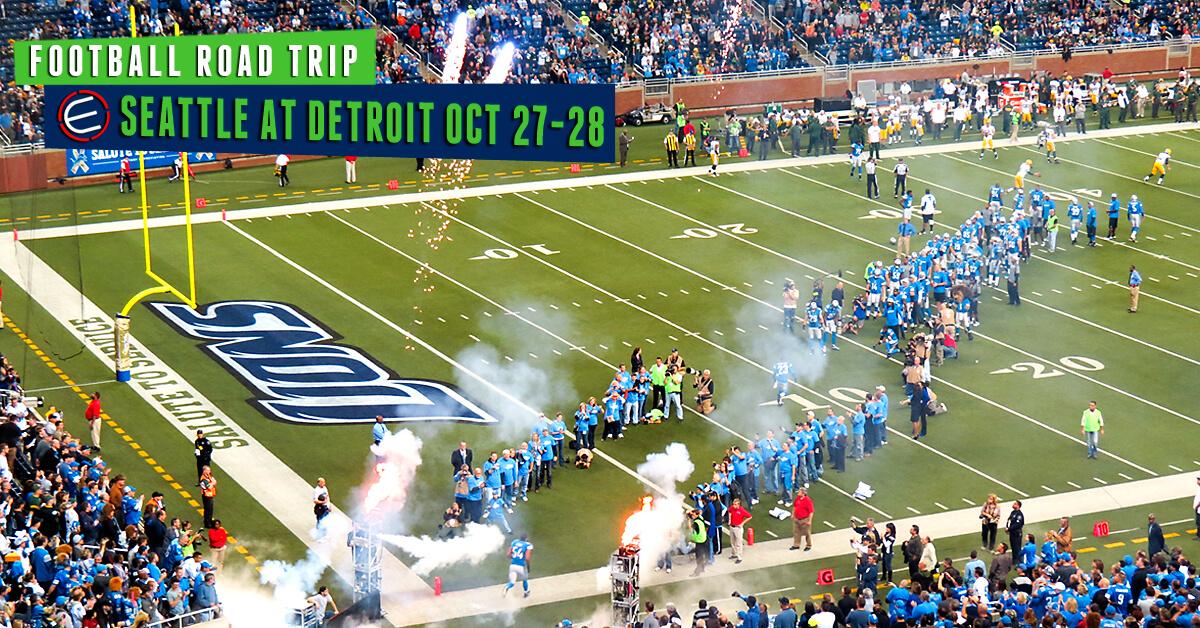 Seattle Seahawks at Detroit Lions Bus Tour