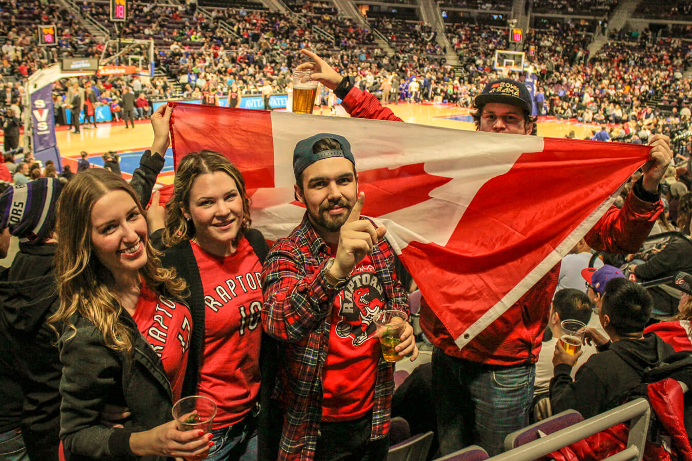 Toronto Raptors Playoff Bus Tour