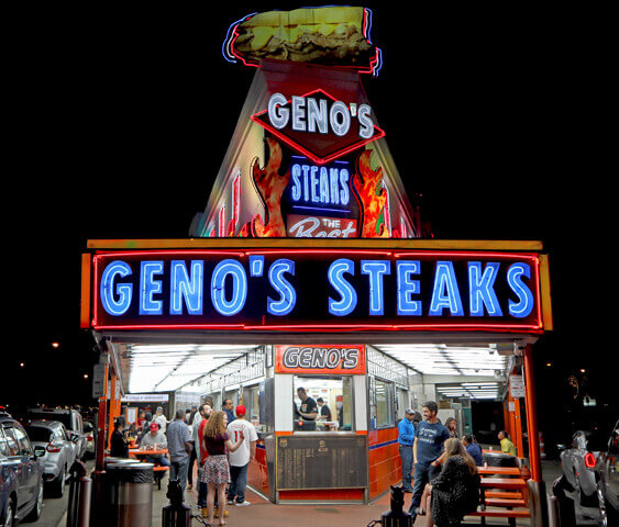 Geno's Steaks - Best Philly Cheesesteak in Philadelphia