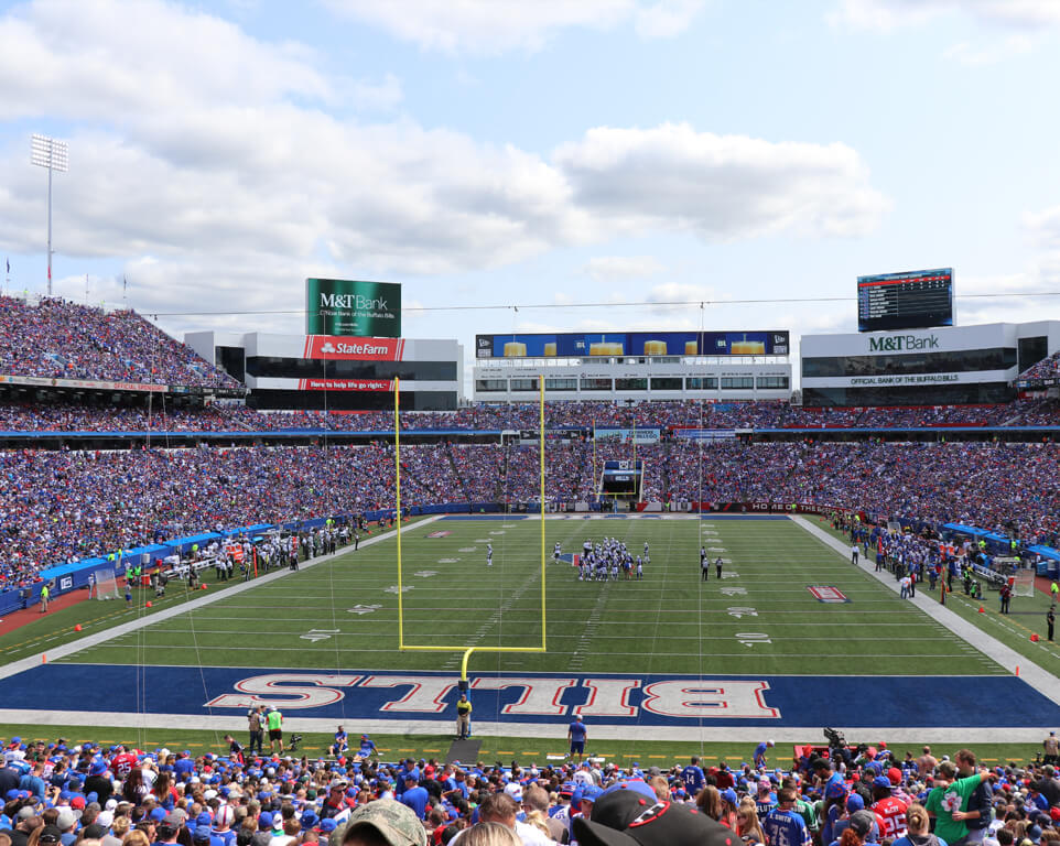 Where do the Buffalo Bills play football?