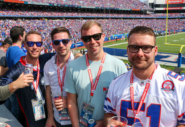 buffalo bills tailgate party