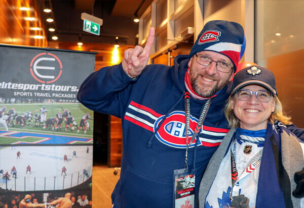 Toronto Maple Leafs at Montreal Canadiens Hockey Bus Tour