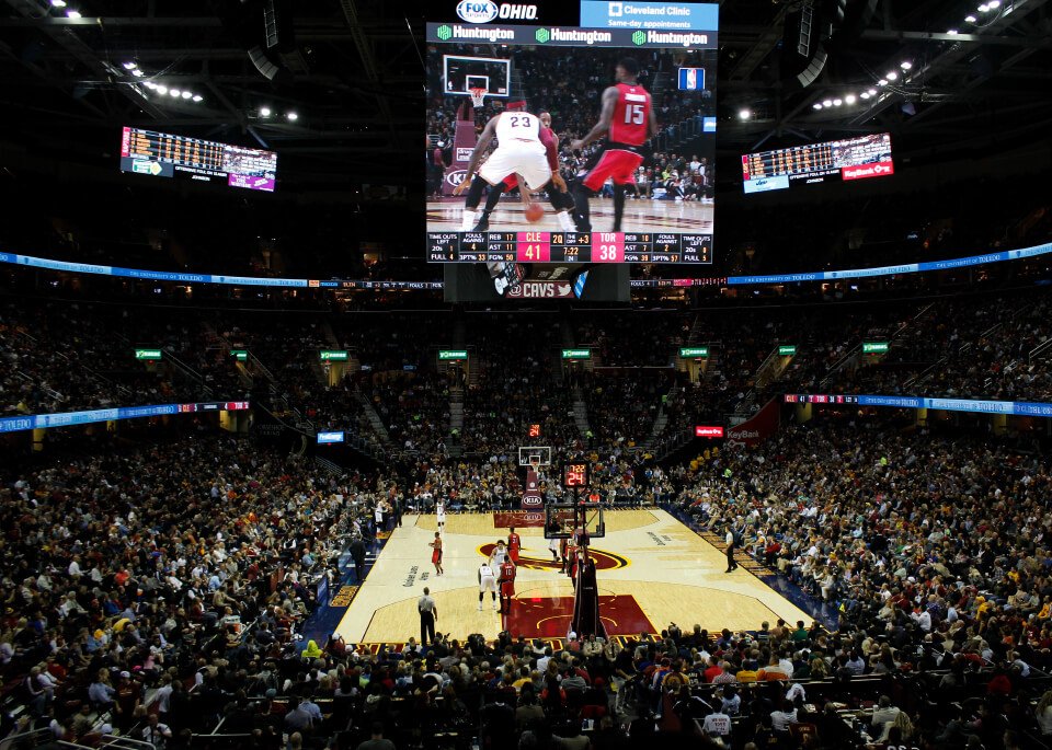 Toronto at Cleveland Basketball Road Trip