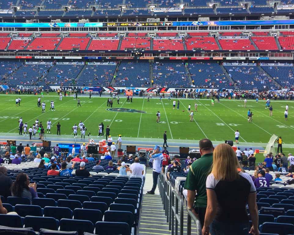 Where do the Tennessee Titans play football?