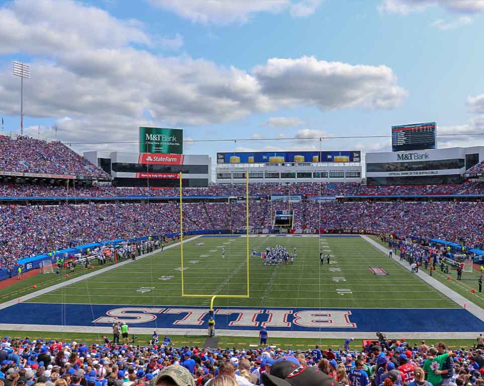 Where do the Buffalo Bills play football?