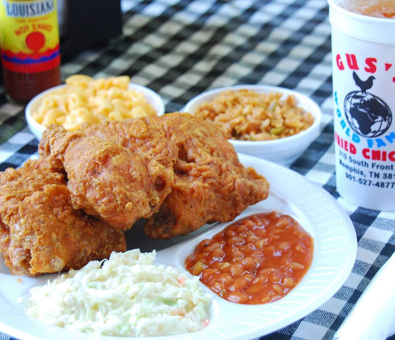 Where To Eat In Memphis - Gus's World Famous Fried Chicken