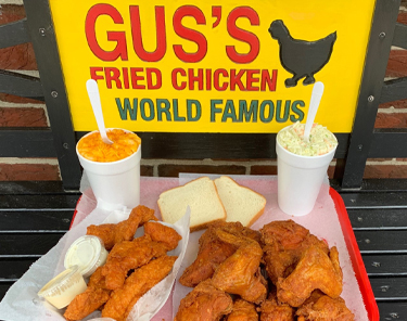 Where To Eat In Memphis - Gus's World Famous Fried Chicken