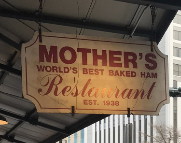 Where To Eat In New Orleans - Mother's Restaurant 