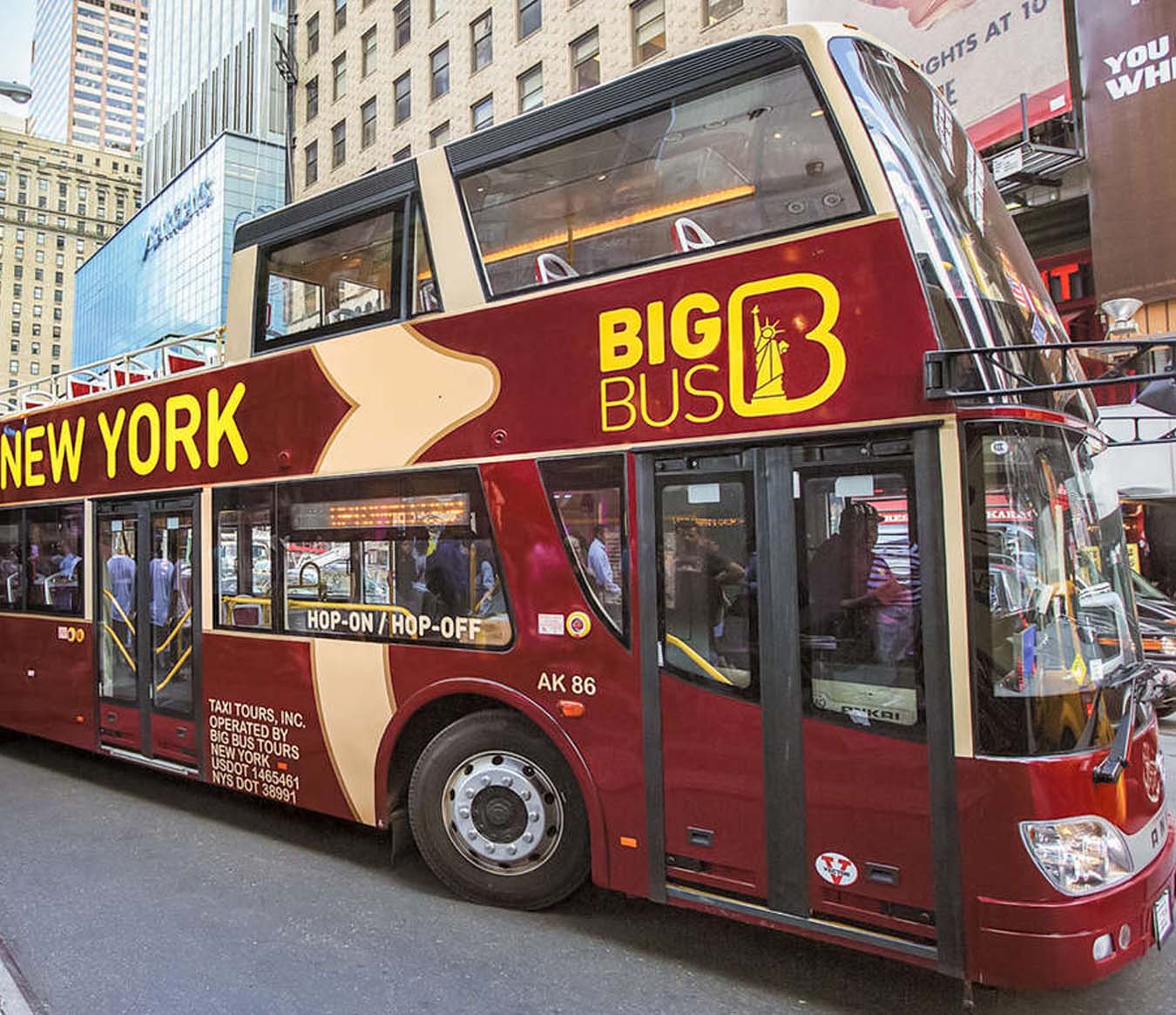 Things to Do in New York City - New York Hop-On Hop-Off Bus Tour