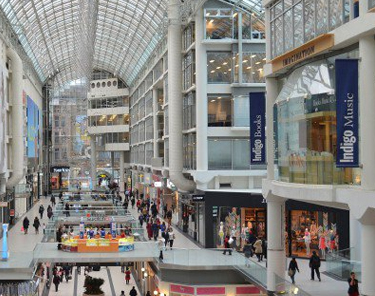 Things to Do in Toronto - Eaton Centre