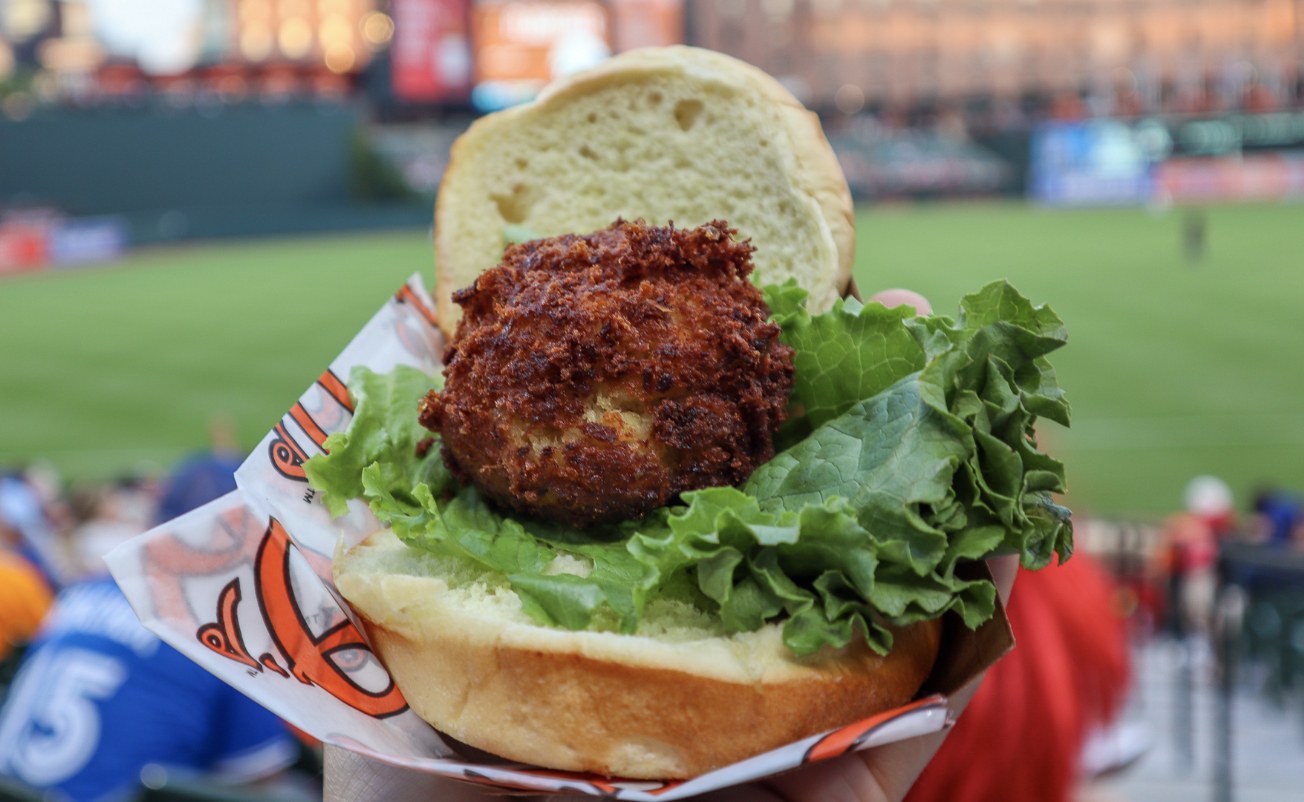 Crab Cake Sandwich - Baltimore Orioles 