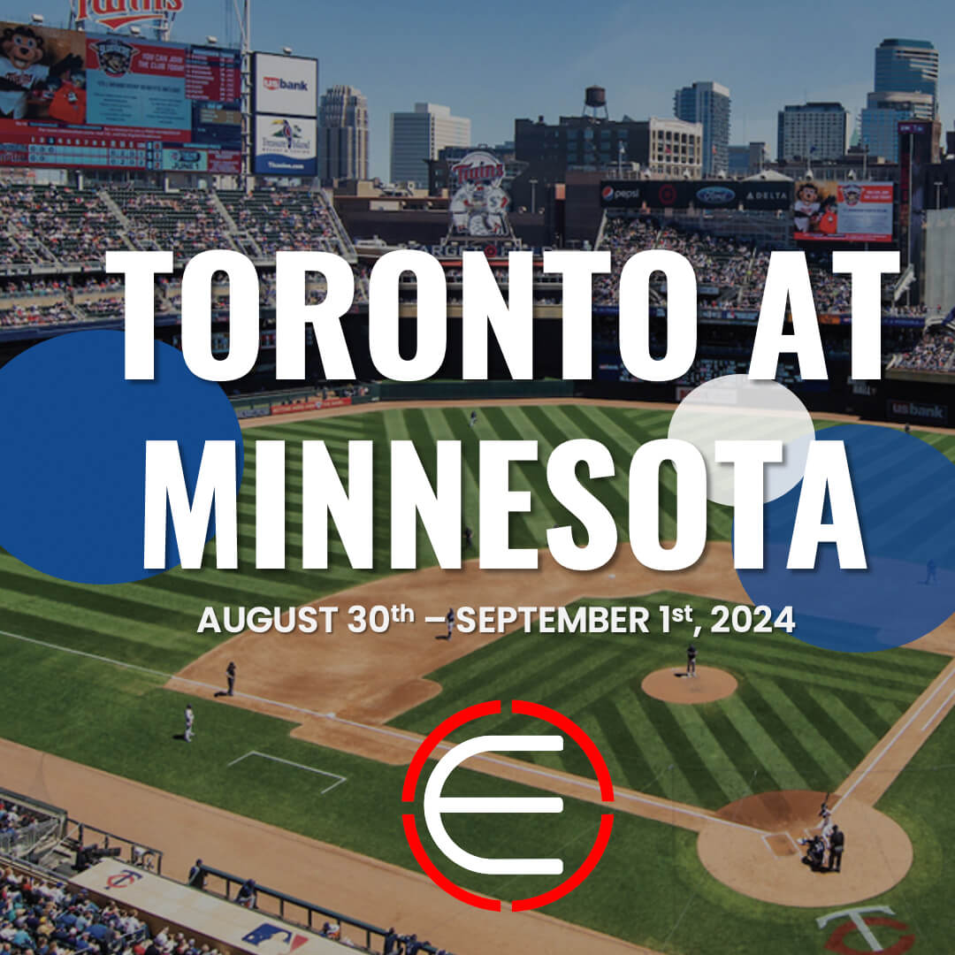 Toronto Blue Jays at Minnesota Twins Road Trip 2024