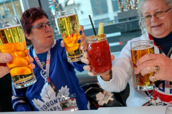 Toronto Maple Leafs at Montreal Canadiens Bus Tour Pre-Party Houston Avenue Bar & Grill Victoria Square Montreal